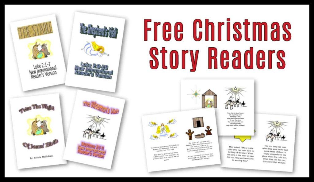 story of Christmas for children - printable pdf