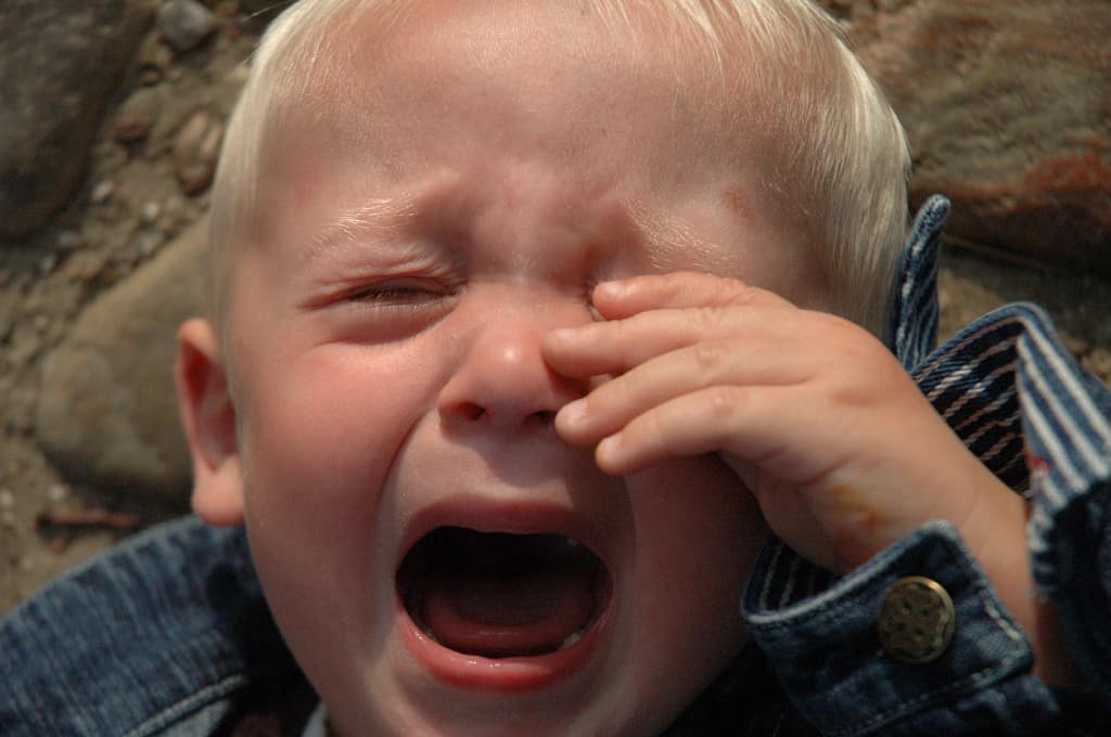 Child crying