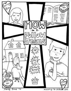 Jesus is King - Gospel Coloring Book for Children