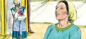 Preschool Bible Lesson - Hannah's prayer from 1 Samuel 1:9-20