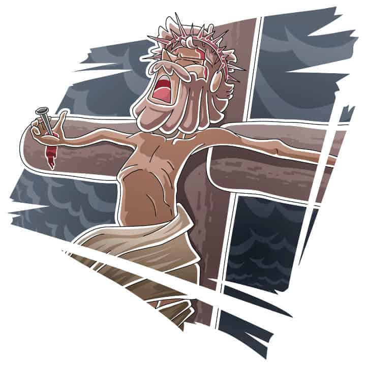 Preschool Lesson: Jesus is Tried and Crucified (Luke 19:28-40, 23:1-49)