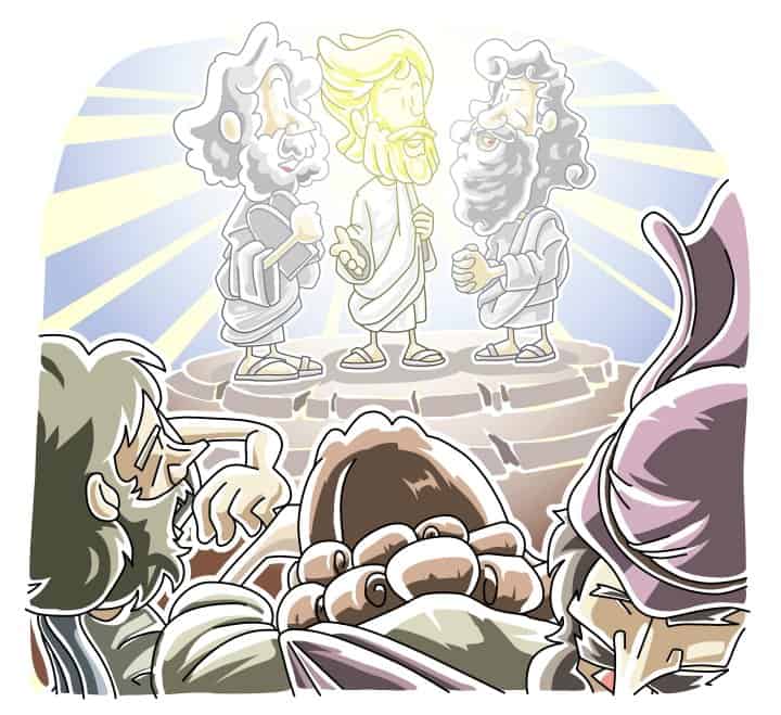Moses and Elijah Appear with Jesus (Luke 9:28-36) Preschool Lesson