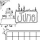 printable coloring sheets for June