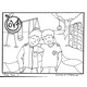 coloring page about love