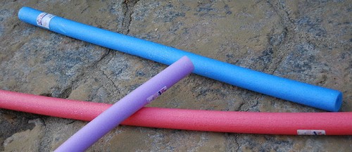 Children love pool noodles.