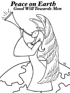 Christmas Angel for Preschoolers