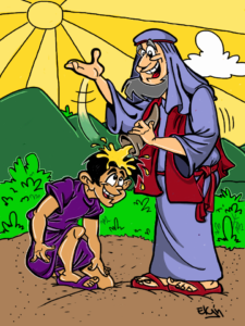 samuel-anoints-david-cartoon